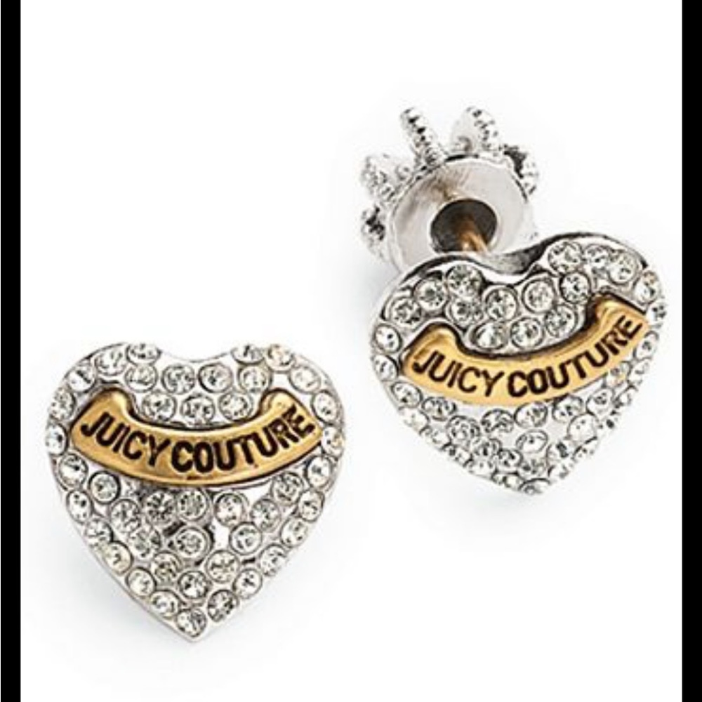 Juicy Couture Heart Studs Earrings